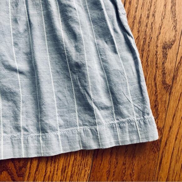 Harper Canyon Striped A-Line Smocked Back Bow Lavender White Dress Girl’s Size 7 - Picture 4 of 8